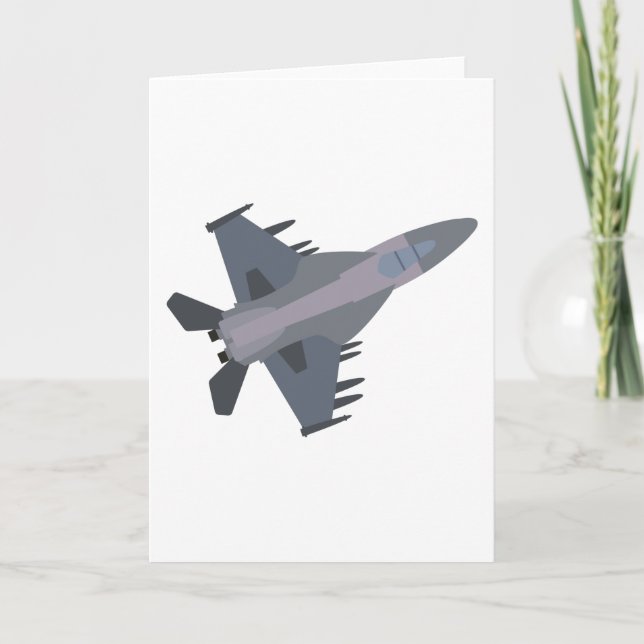 F-18 hornet card (Front)