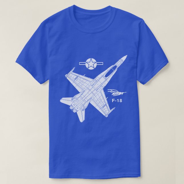 F-18 Hornet T-Shirt (Design Front)