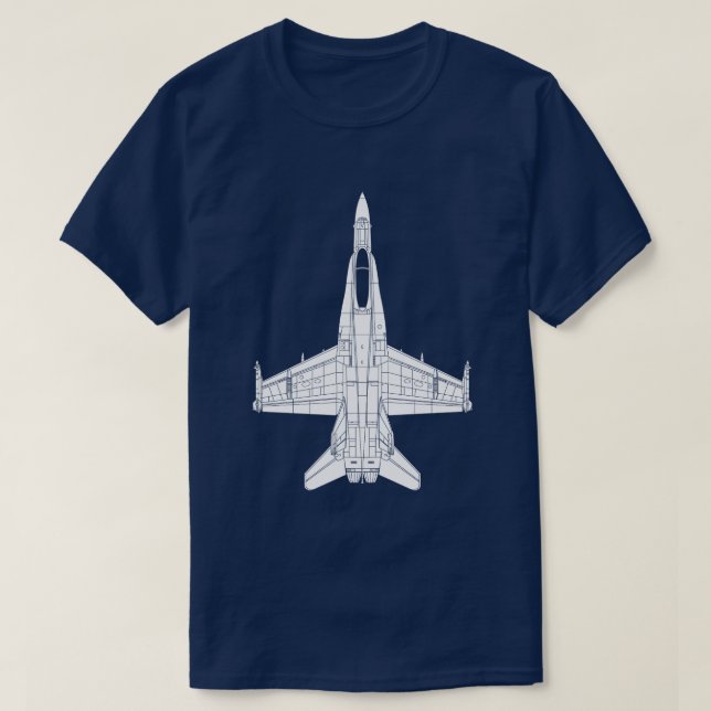 F-18 Hornet T-Shirt (Design Front)