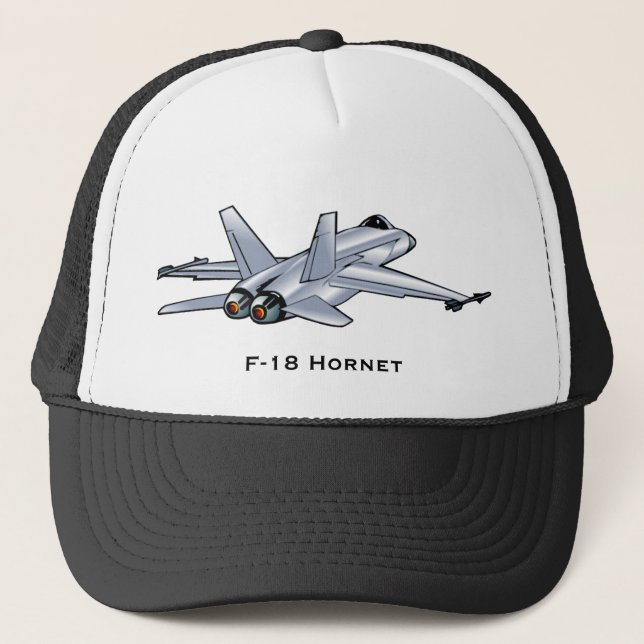 F-18 Hornet Trucker Hat (Front)