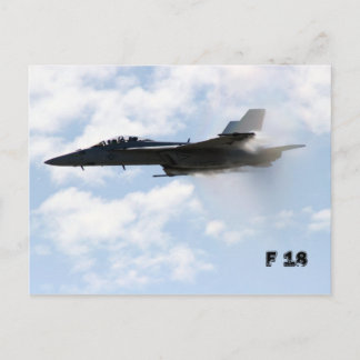 F 18 Sound Barrier Postcard