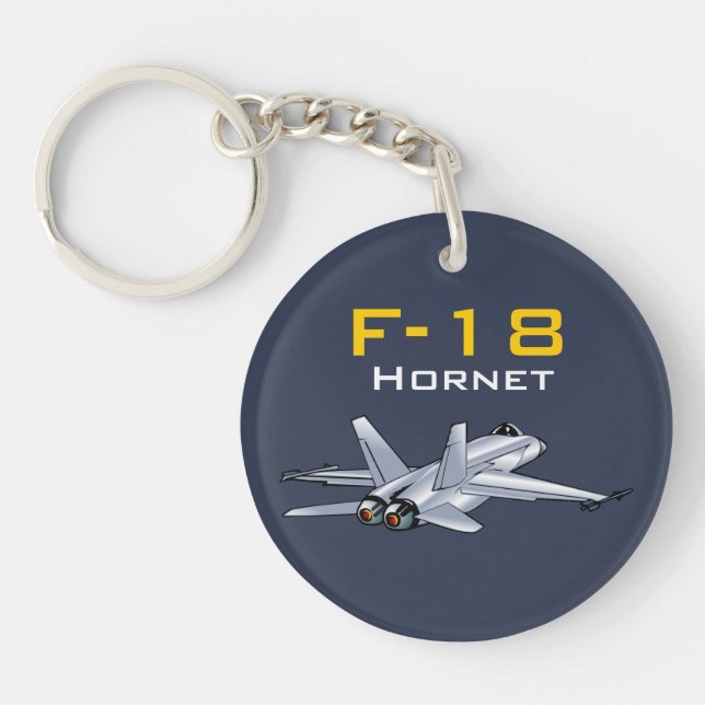 F-18 Super Hornet Keychain (Front)