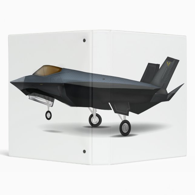 F-22 3 RING BINDER (Background)
