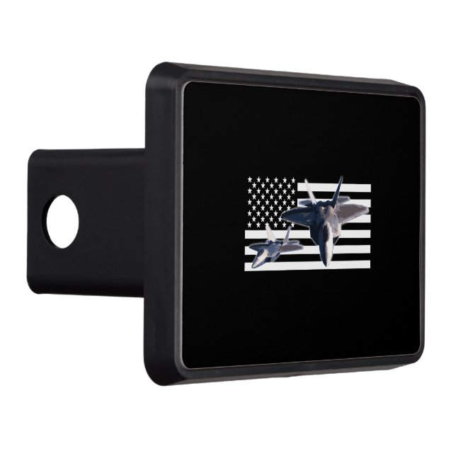 F-22 (Black Flag) Hitch Cover (Right)