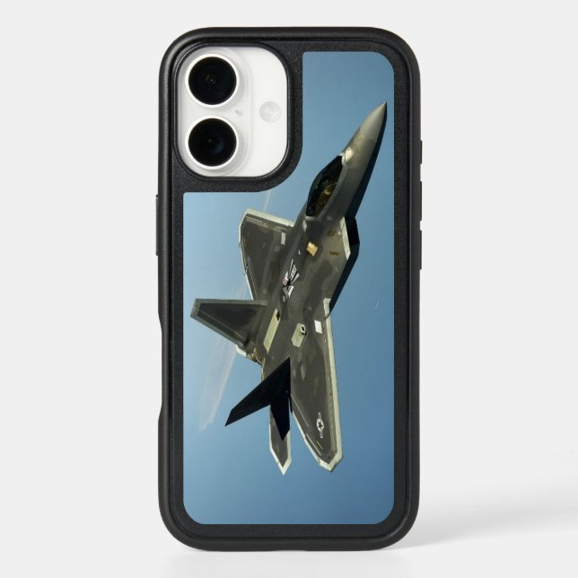 F-22 Fighter Jet Otterbox iPhone Case (Back)