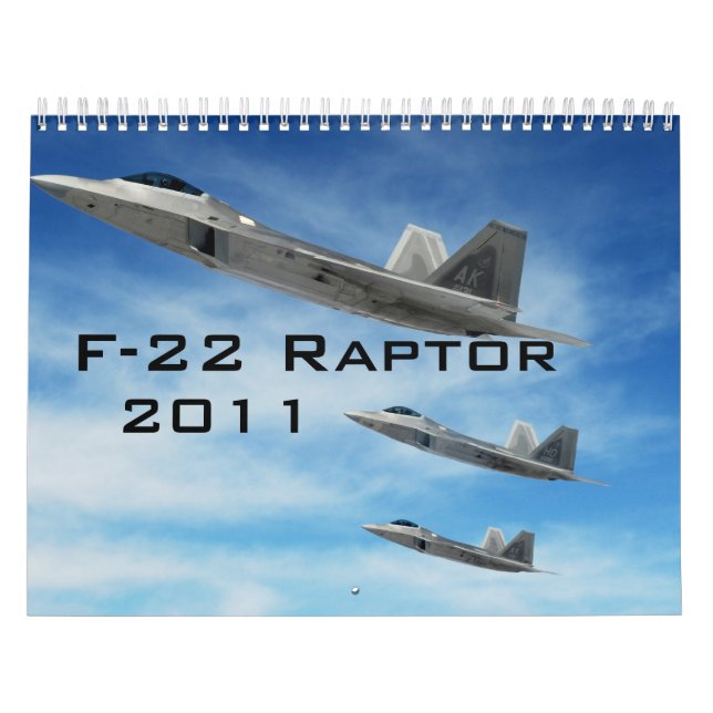 F-22 Raptor Calendar (Cover)