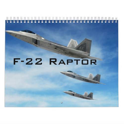 F_22 Raptor Calendar