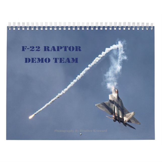 F-22 Raptor Calendar (Cover)