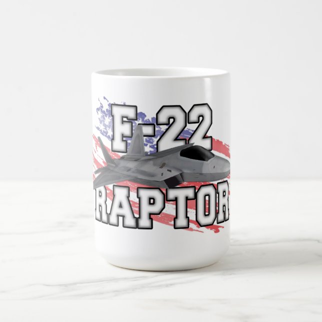 F-22 Raptor Coffee Mug (Center)