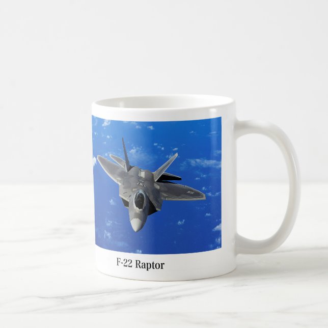 F-22 Raptor Coffee Mug (Right)
