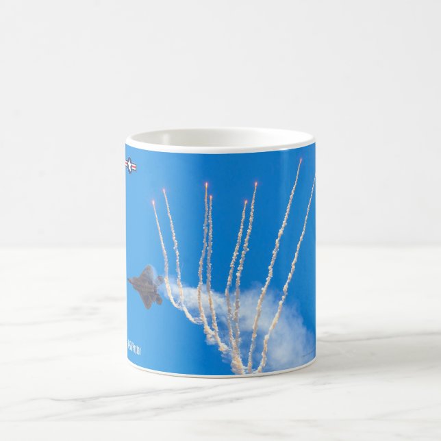 F-22 RAPTOR COFFEE MUG (Center)