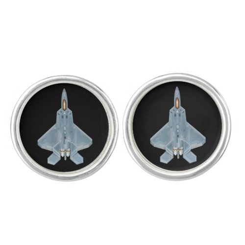 F_22 Raptor Cufflinks