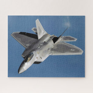 F-22 Raptor Deployed Kadena Air Base 2009 Jigsaw Puzzle