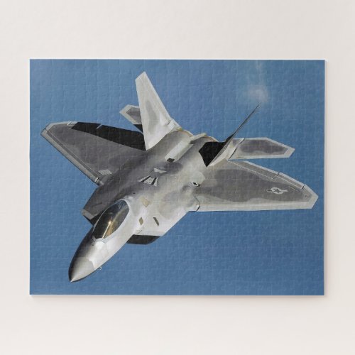 F_22 Raptor Deployed Kadena Air Base 2009 Jigsaw Puzzle