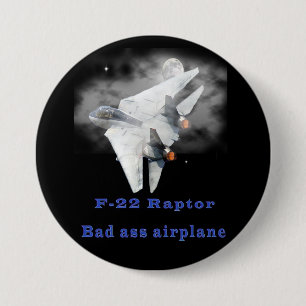 F-22 Raptor designs Button