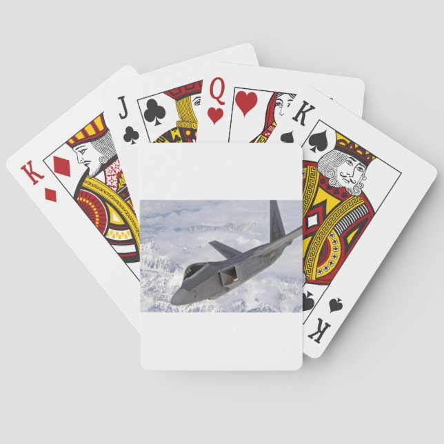 F-22 Raptor-Elmendorf AFB Poker Cards (Back)
