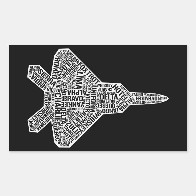 F-22 Raptor Jet Plane  - Patriotic Stickers (Front)