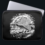 F-22 RAPTOR LAPTOP SLEEVE<br><div class="desc">The F-22 Raptor is a single-seat,  twin-engine fifth-generation supermaneuverable fighter aircraft that uses stealth technology.</div>
