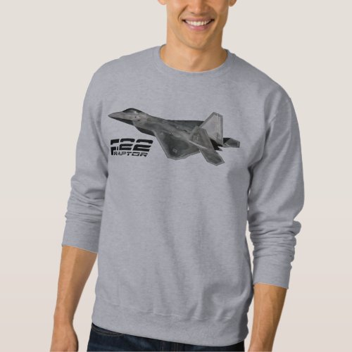 F_22 RAPTOR Mens Basic Sweatshirt