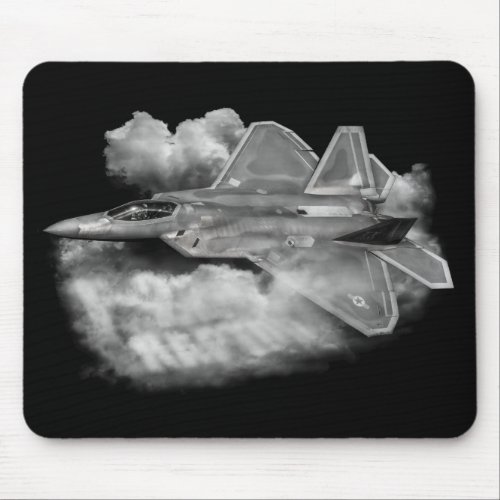 F_22 RAPTOR NULL MOUSE PAD