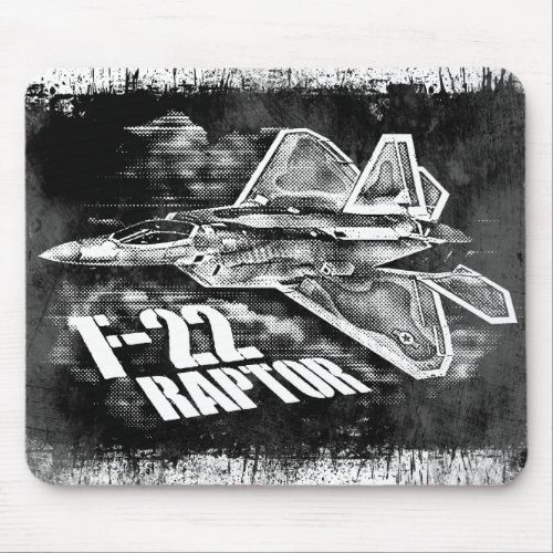 F_22 RAPTOR NULL MOUSE PAD