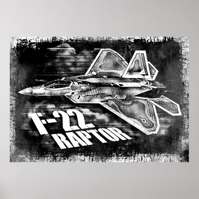 F-22 RAPTOR NULL POSTER (Front)