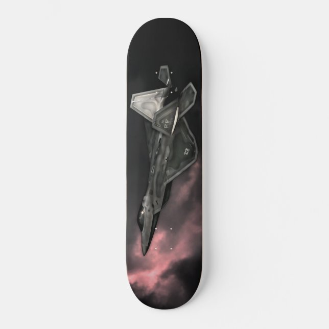 F-22 RAPTOR SKATEBOARD DECK (Front)