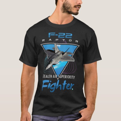F_22 Raptor Stealth Fighter Jet Tee Gifts