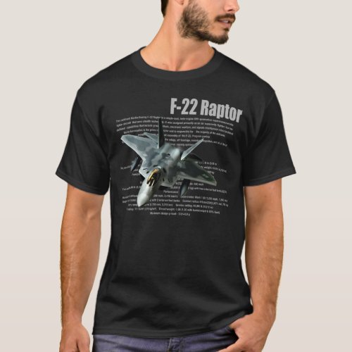 F_22 Raptor  T_shirt