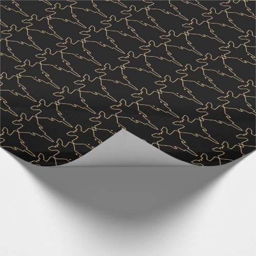 F_22 Raptor US Military Jet Fighter Wrapping Paper