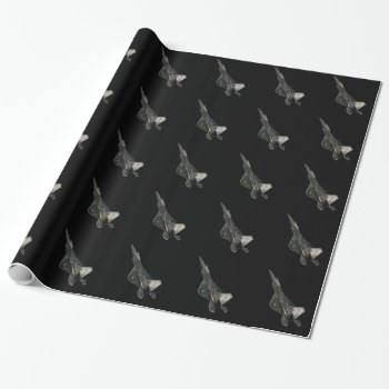 F-22 Raptor Wrapping Paper by DeathDagger at Zazzle