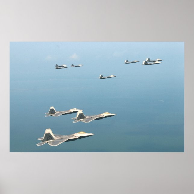 F-22 Raptors Poster (Front)