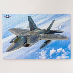 F-22A RAPTOR (20x30 INCH) Jigsaw Puzzle