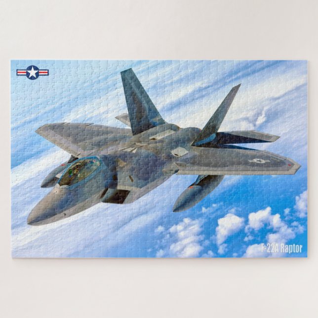 F-22A RAPTOR (20x30 INCH) Jigsaw Puzzle (Horizontal)