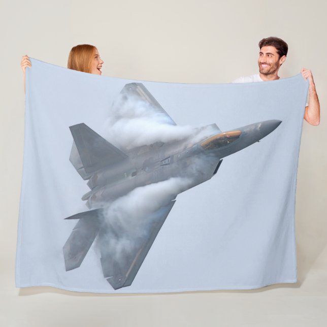F-22A RAPTOR FLEECE BLANKET (In Situ)