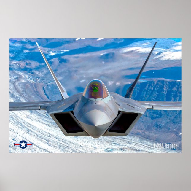 F-22A RAPTOR POSTER (Front)