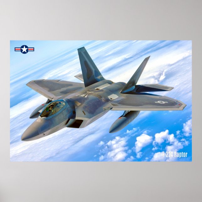 F-22A RAPTOR POSTER (Front)