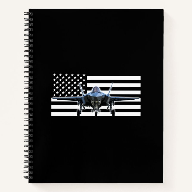 F-35 (Black Flag) Notebook (Front)