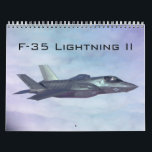 F-35 Lightning II Calendar<br><div class="desc">Calendar featuring F-35 Lightning II stealth multirole combat aircraft</div>