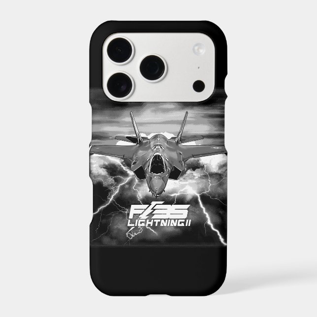 F-35 Lightning II Iphone Case (Back)