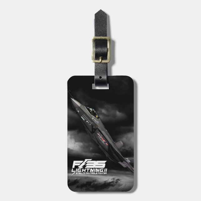 F-35 Lightning II Luggage Tag (Front Vertical)