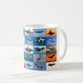 F-35 LIGHTNING II “MONTAGE” COFFEE MUG