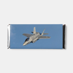 F-35 Lightning II Panther Jet Fighter Hockey Puck Hershey Bar Favors