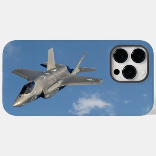 F_35 Lightning II Panther Jet Fighter in Sky Case_Mate iPhone 14 Pro Max Case