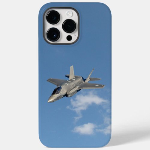 F_35 Lightning II Panther Jet Fighter in Sky Case_Mate iPhone 14 Pro Max Case