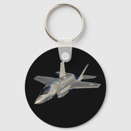 F_35 Lightning II Panther Jet Fighter Keychain