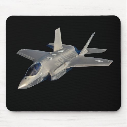 F_35 Lightning II Panther Jet Fighter Mouse Pad