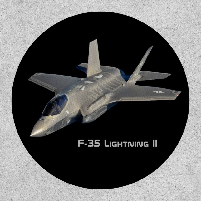 F-35 Lightning II Panther Jet Fighter Patch (Front)