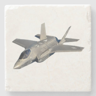 F-35 Lightning II Panther Jet Fighter Stone Coaster