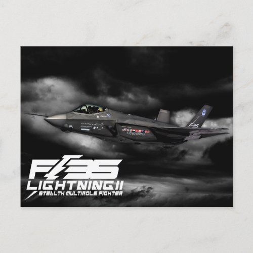 F_35 Lightning II Postcard